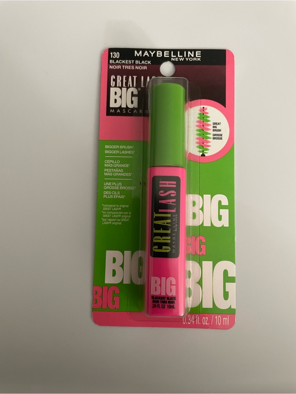 Maybelline Great Lash Big Mascara - Black